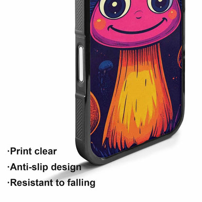 iPhone 17 Case — Retro Mushroom Cartoon Art Retro Vintage, Custom Designed Case Cover
