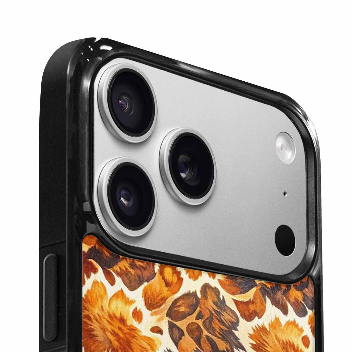 iPhone 17 Pro Max Case — Small Cow Animal Print Animal Print, Custom Designed Case Cover
