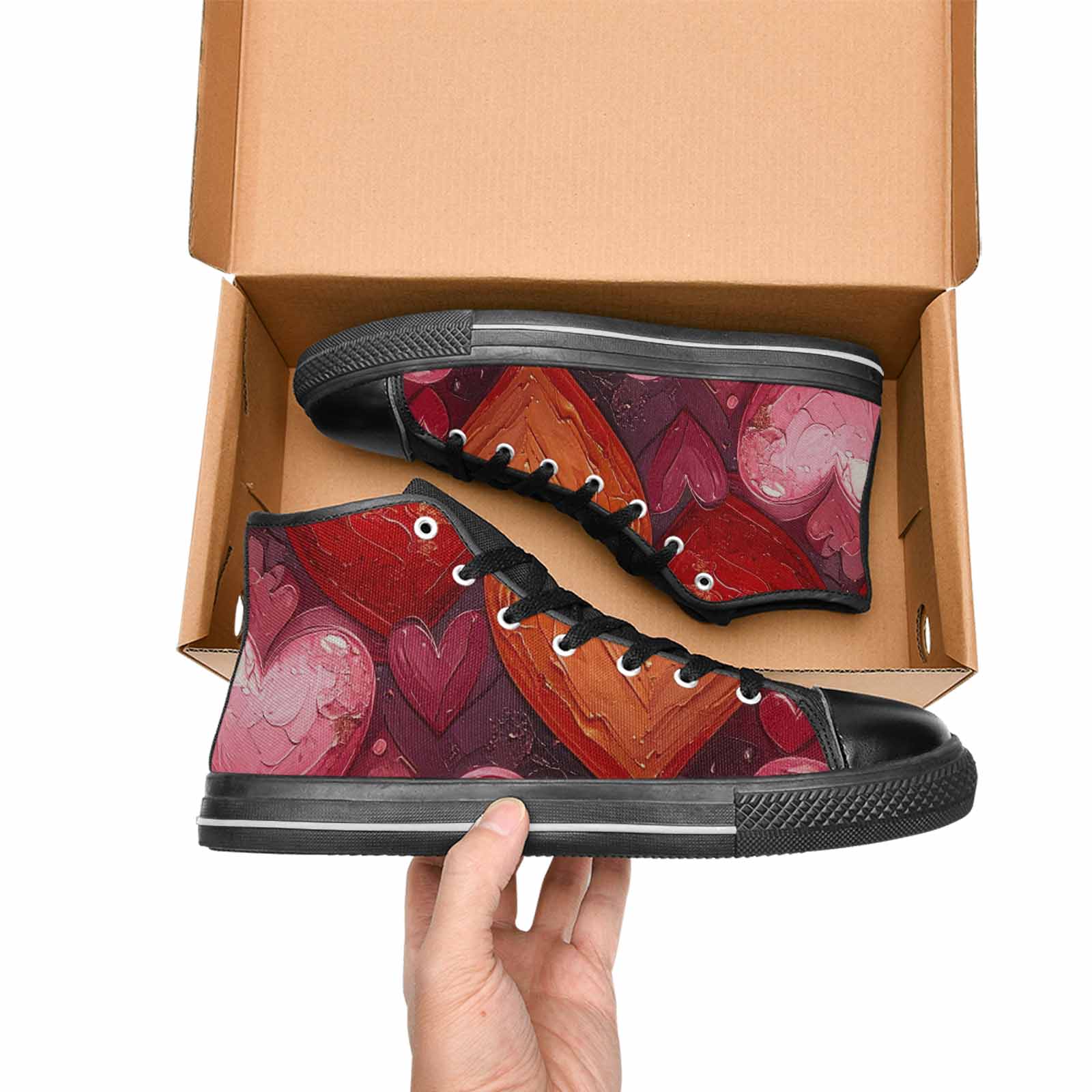 WOMEN'S No Words Or High Top Canvas Y2K Custom Shoes