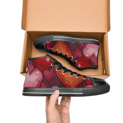 WOMEN'S No Words Or High Top Canvas Y2K Custom Shoes