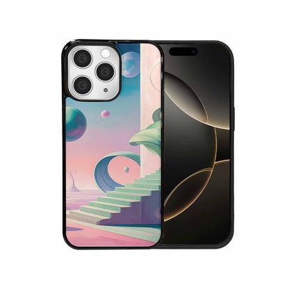 iPhone 15 Pro Max Case — 1930s European Surrealist Art Style Dreamlike, Custom Designed Case Cover