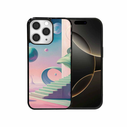 iPhone 15 Pro Max Case — 1930s European Surrealist Art Style Dreamlike, Custom Designed Case Cover