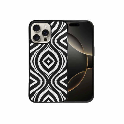 iPhone 16 Pro Max Case — Classic Zebra Print Custom, Custom Print Case Cover