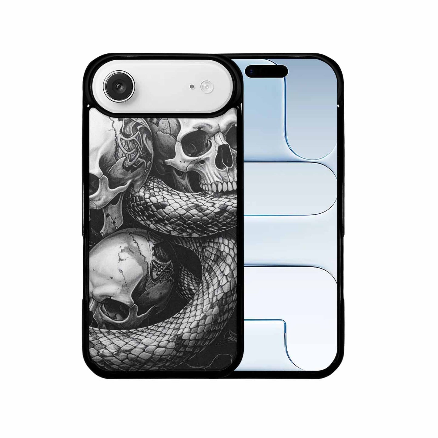 iPhone 17 Air Case — Skull Dark Art Gothic Print Gothic, Custom Phone Case