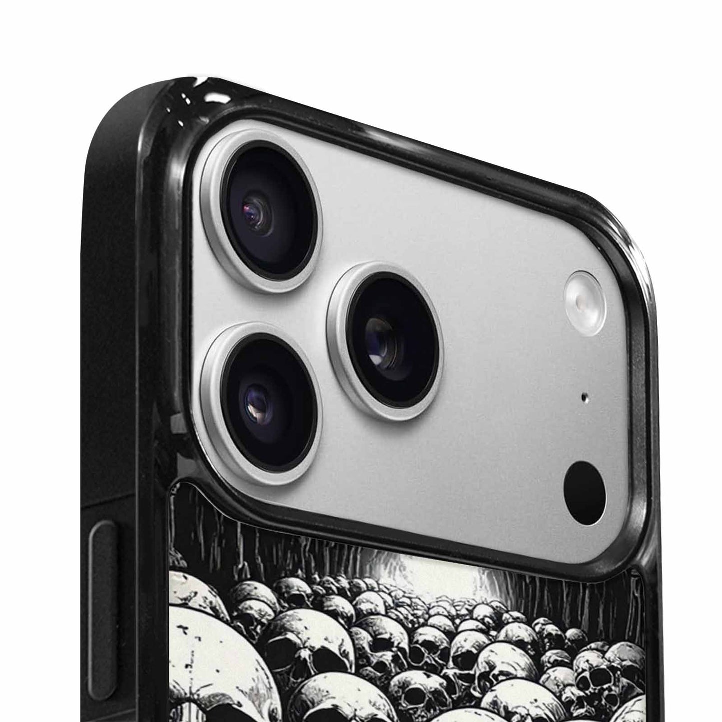 iPhone 17 Pro Case — Skull Dark Art Gothic Print Gothic, Unique Phone Case Design