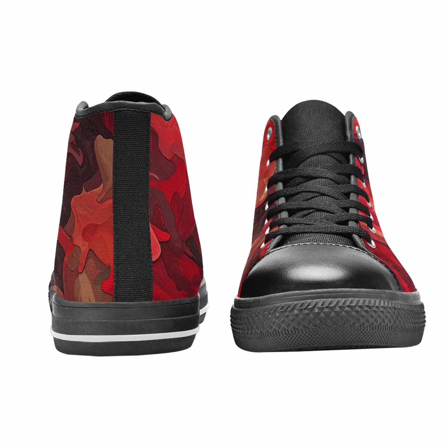 WOMEN'S Military Camouflage Blotch High Top Canvas Dreamcore Shoes