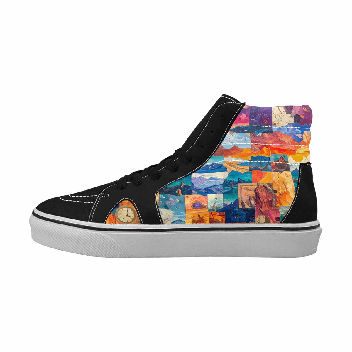 MEN'S Surreal Dream Fragment High Top Canvas Y2K Shoes