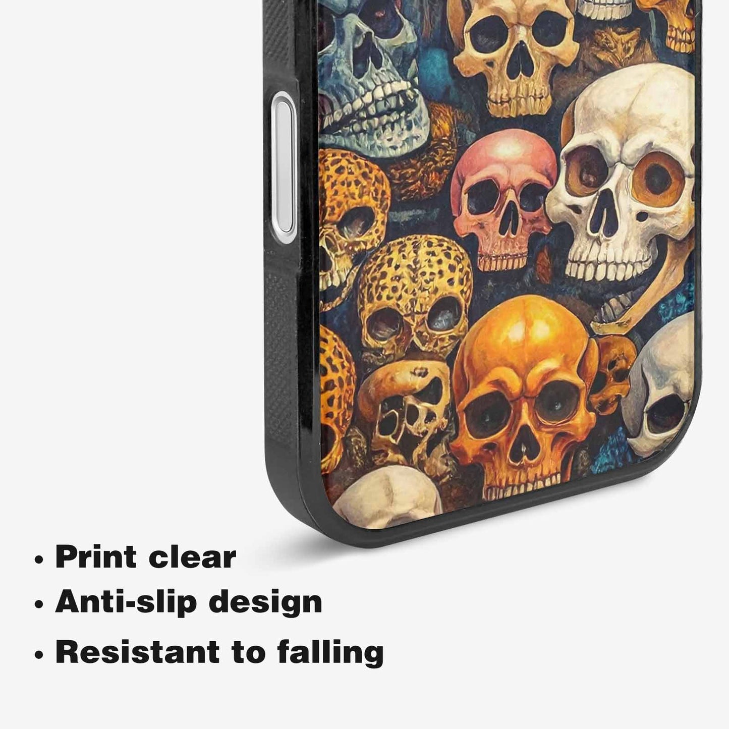 iPhone 16 Plus Case — Skulls Animal Printskulls Patt 0h1, Custom Made Phone Cover
