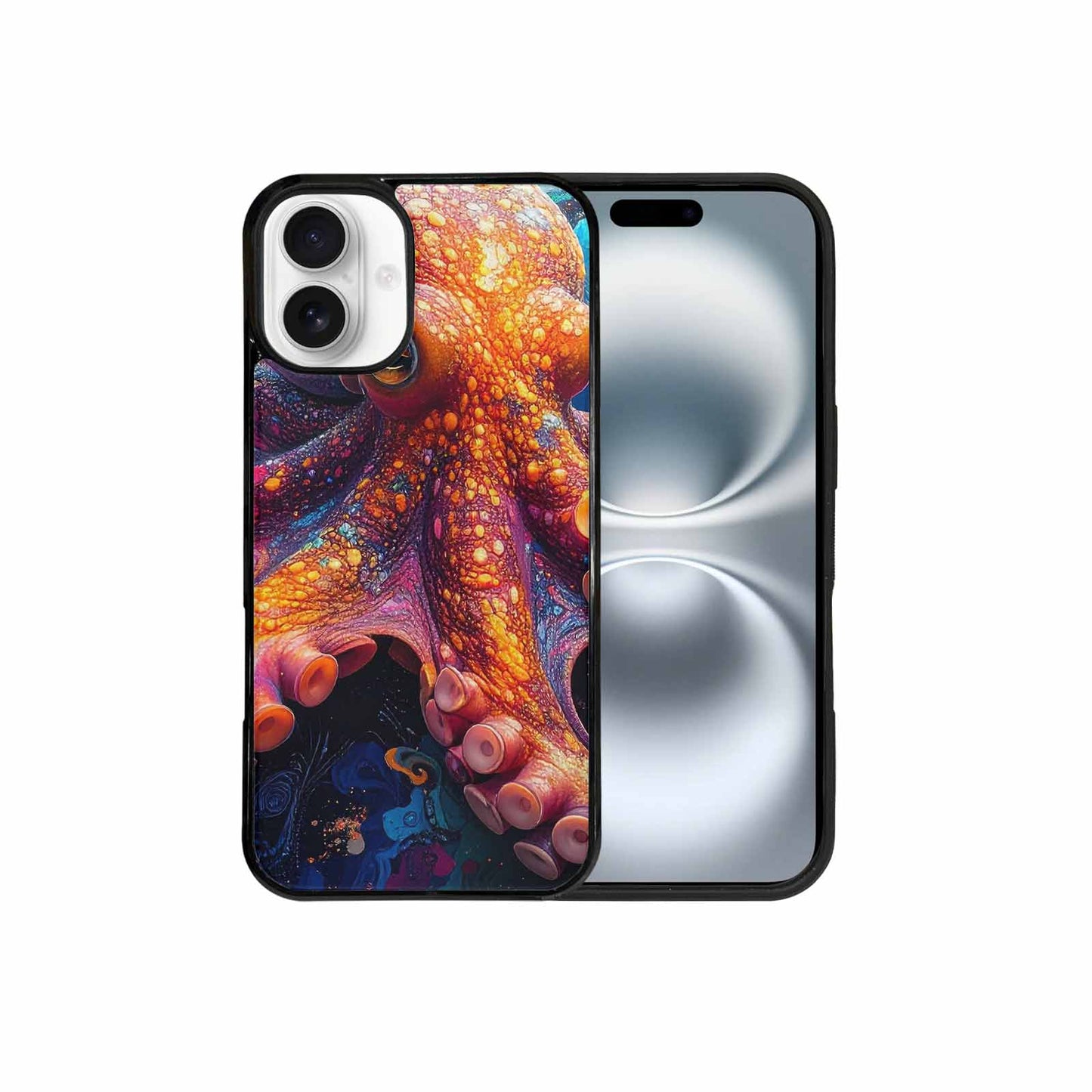 iPhone 16 Plus Case — Octopus Tentacle Octopus Tentacle Pattern Hundreds, Personalized Phone Case