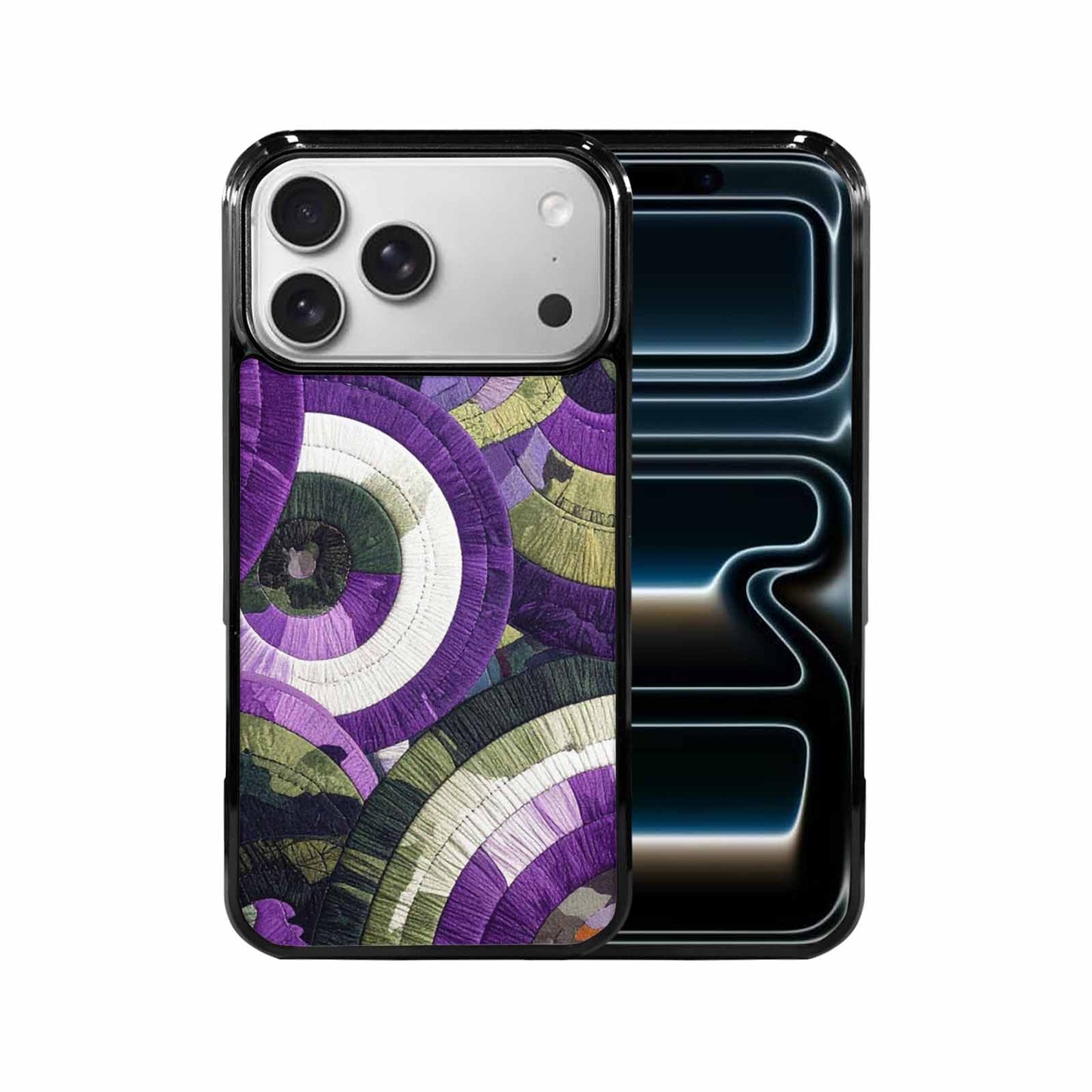 iPhone 17 Pro Max Case — Vivid Camo Genderqueer Camo, Custom Printed Phone Case