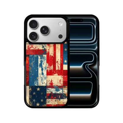 iPhone 17 Pro Case — Small American Flag Stars And Galaxy, Custom Made Phone Cover