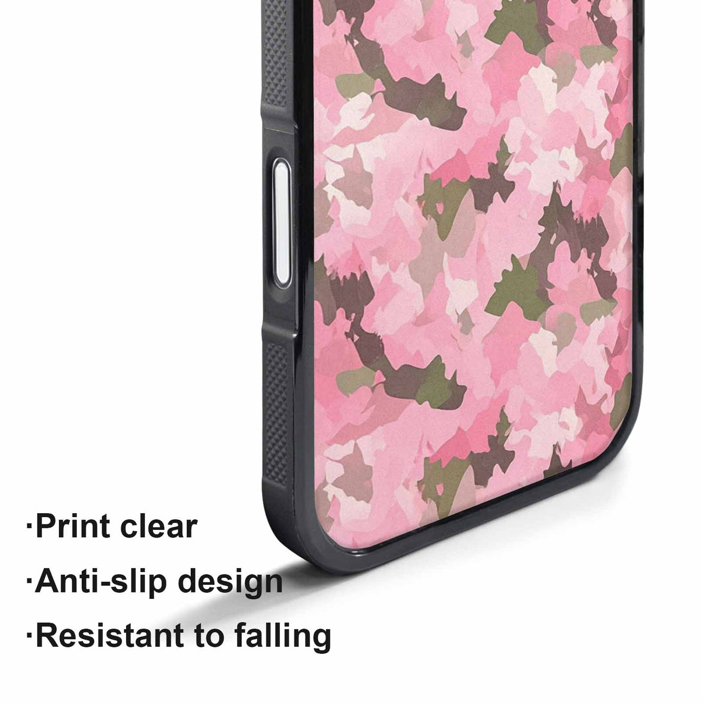 iPhone 17 Pro Max Case — Small Military Camouflage Blotch Camo, Custom Art Phone Cover