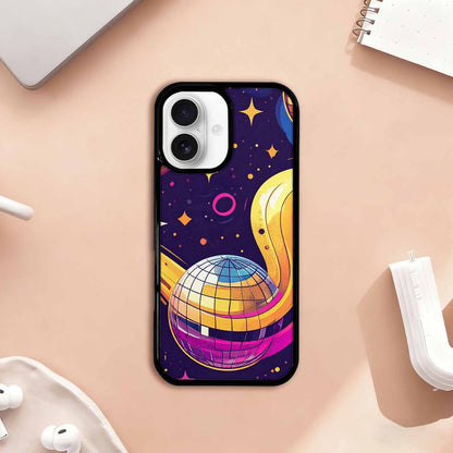 iPhone 17 Case — Disco Cartoon Art Pattern Cartoon Cute, Personalized Phone Case