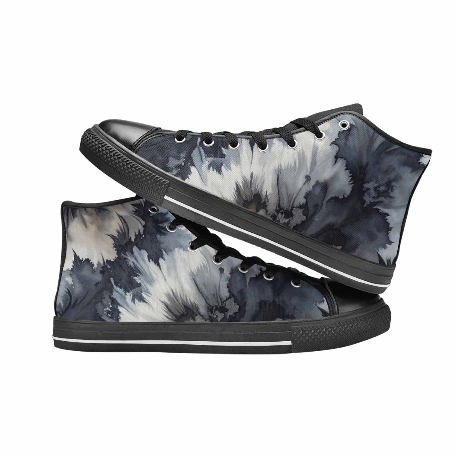 MEN'S Tie Dye - High Top Canvas Surreal Shoes