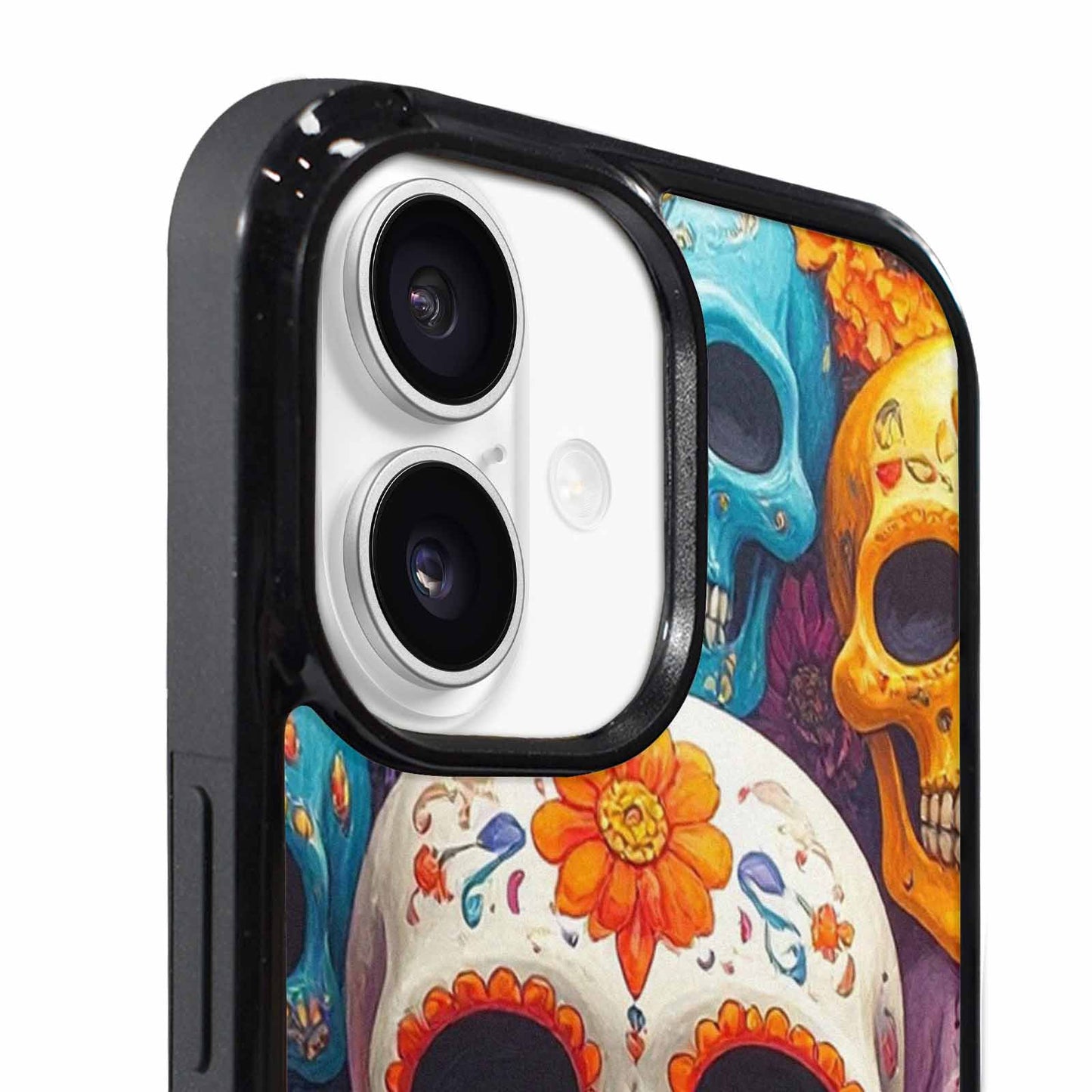 iPhone 17 Case — Sugar Skullsmelting Sugar Skulls V0q Gothic, Original Design Phone Case