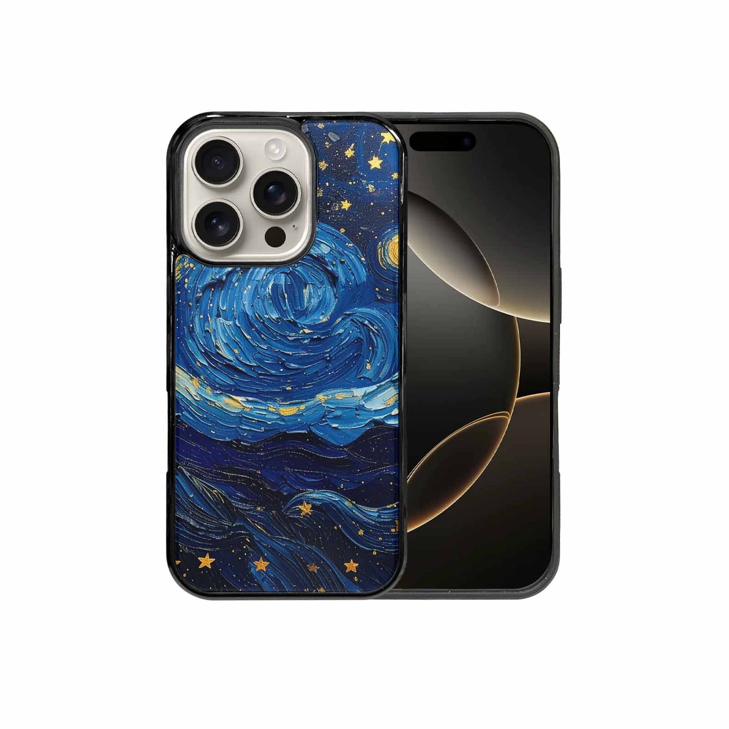 iPhone 16 Pro Case — Starry Night Galaxy Custom Personalized Phone, Custom Designed Case Cover