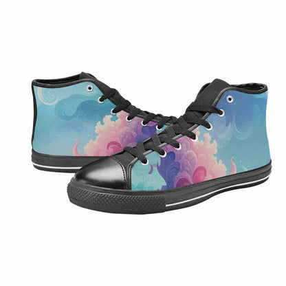 MEN'S Surrealist Dreamscape High Top Canvas Vivid Custom Shoes