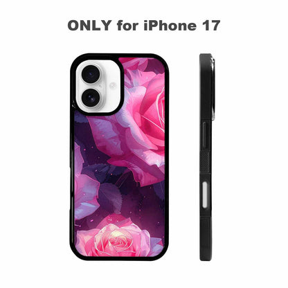 iPhone 17 Case — Watercolor Marble Rose Watercolor Abstract, Custom Made Phone Cover