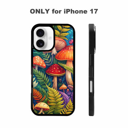 iPhone 17 Case — Mushrooms Botanicalmushrooms P Cix Floral, Custom Printed Phone Case