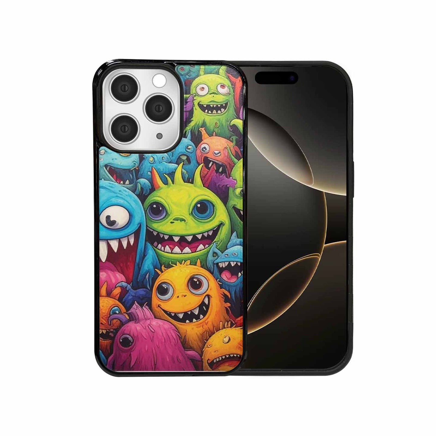 iPhone 15 Pro Max Case — Monsters General Cartoon Monst 0p8, Custom Art Phone Cover