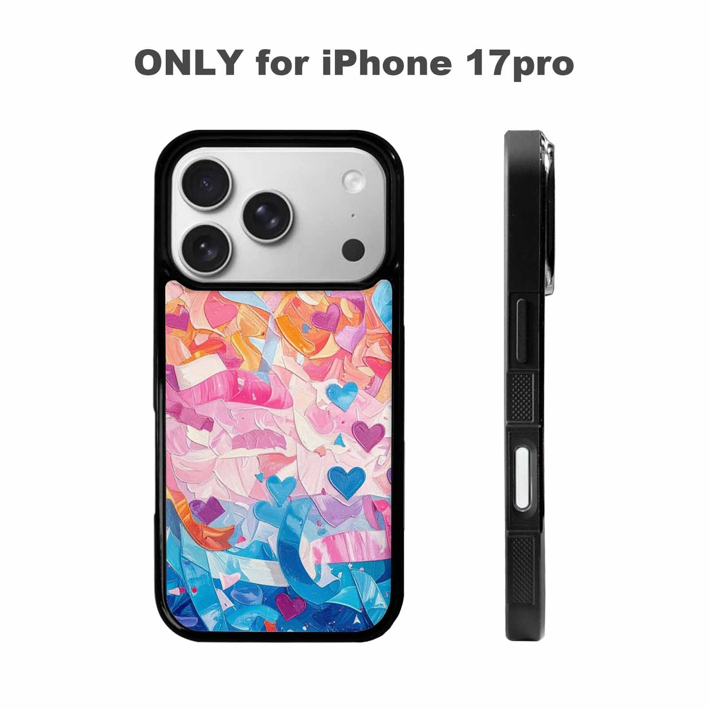 iPhone 17 Pro Case — Transgender Pride Flag Trans Pride Original, Custom Art Phone Cover