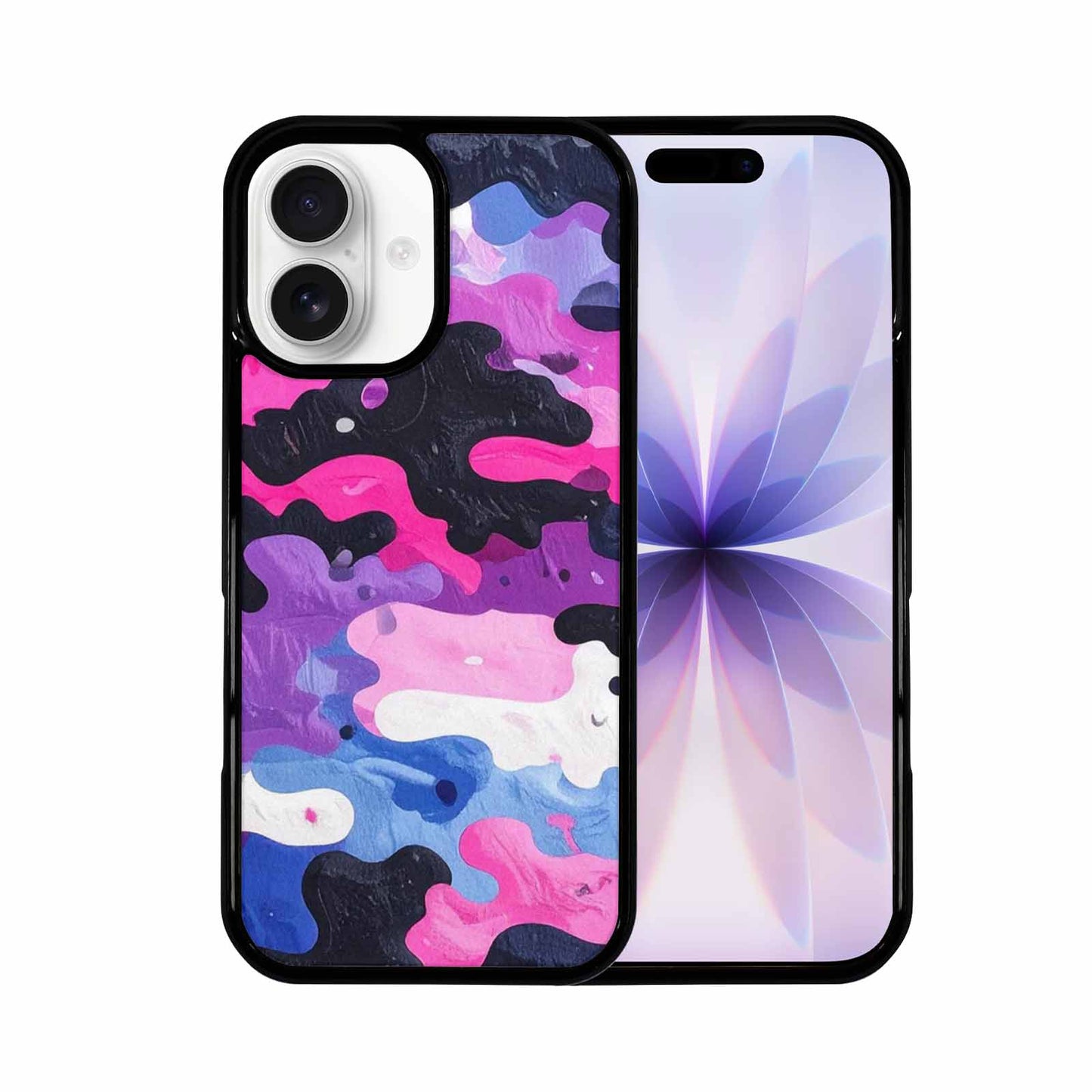 iPhone 17 Case — Vivid Camo Genderfluid Camo, Personalized Phone Case