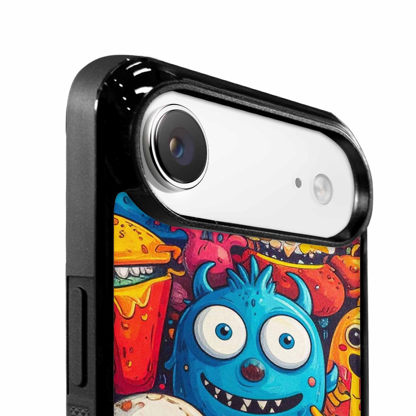 iPhone 17 Air Case — Small Cartoon Monster Character Pattern Cartoon, Customized Protective Case