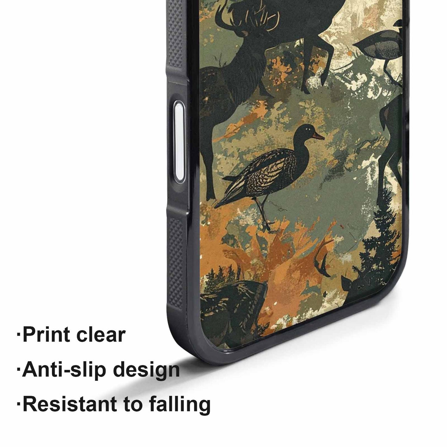 iPhone 17 Pro Max Case — Hunting Camouflage Pattern With Camo, Customized Protective Case