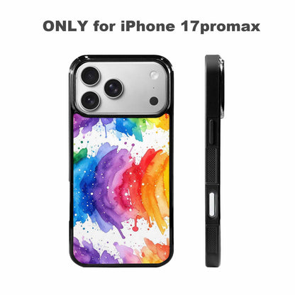 iPhone 17 Pro Max Case — Watercolor Splash Abstract Pattern, Watercolor Abstract, Custom Art Phone Cover