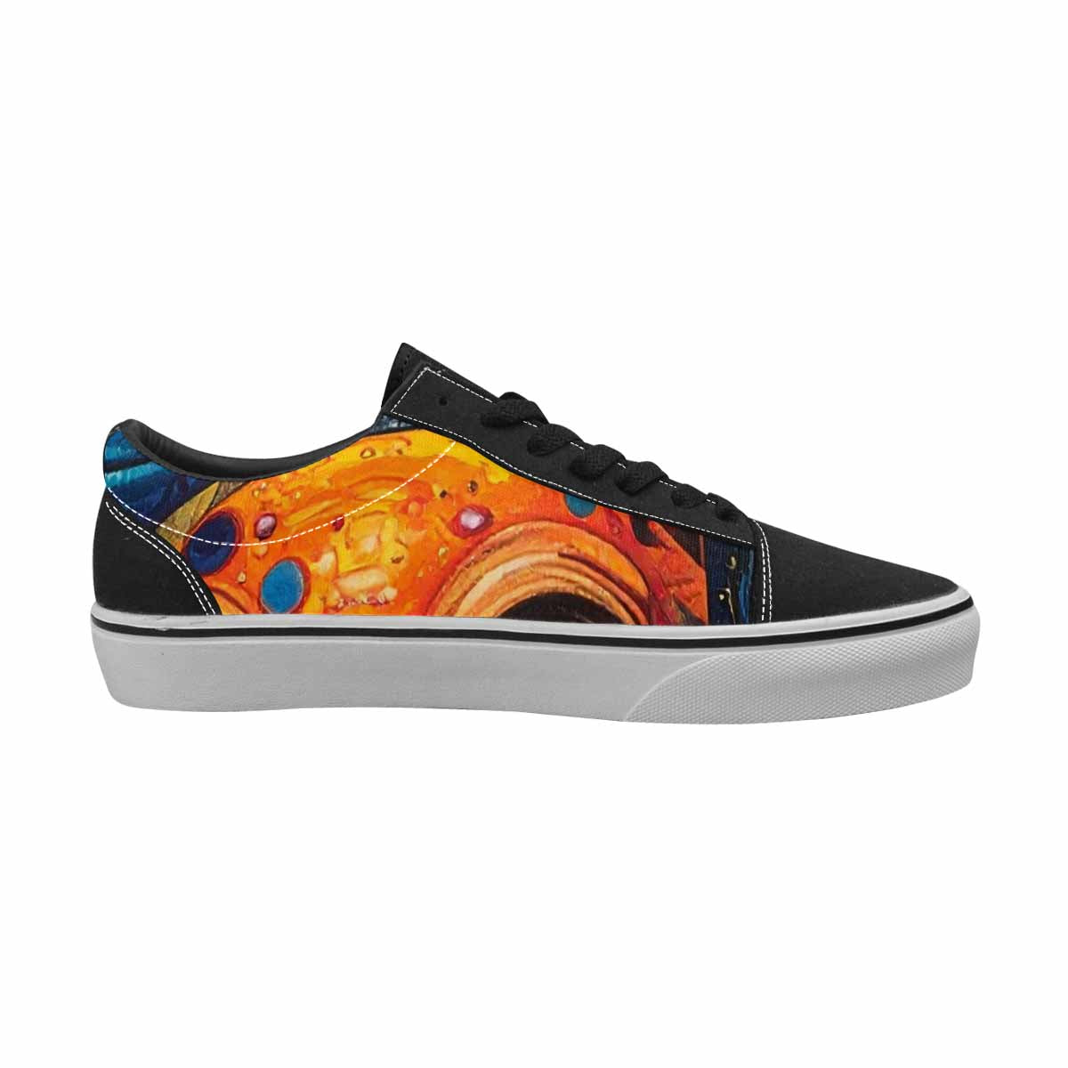 MEN'S Cartoon Alien Characters Canvas Lace-Up Neon Fantasy Sneakers