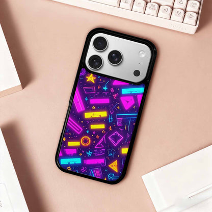 iPhone 17 Pro Case — Retro Motif Retro Motifs Pattern Retro, Custom Made Phone Cover