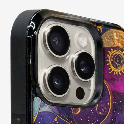 iPhone 16 Pro Case — Steampunk Galaxy Custom, Custom Art Phone Cover