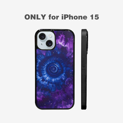 iPhone 15 Case — Cosmic Tie Dye, Custom Designed Case Cover