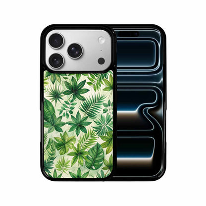 iPhone 17 Pro Case — Small Seven Point Palmate Leaf Floral, Original Design Phone Case