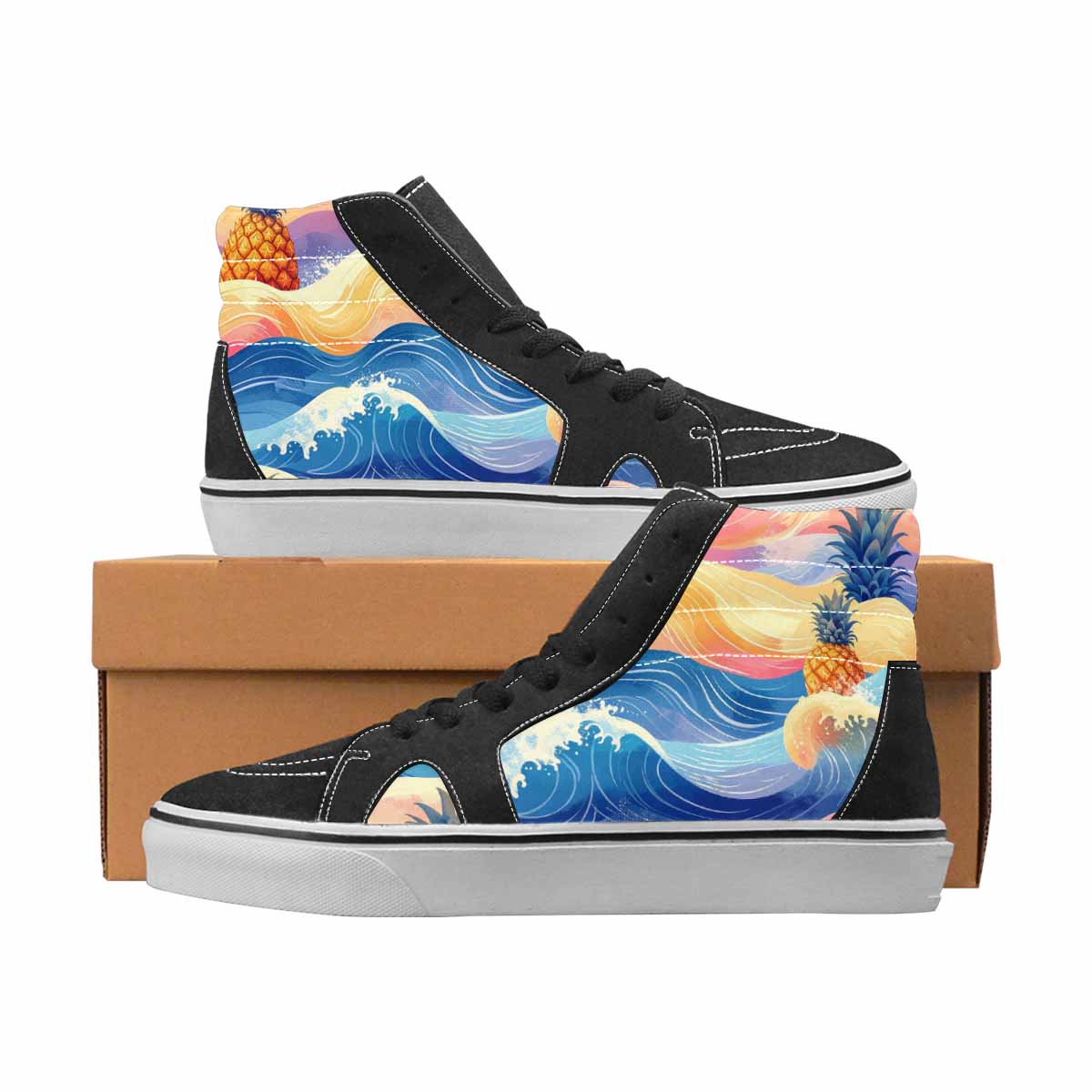 WOMEN'S Nautical Wave Pineapple 8 Ferion
