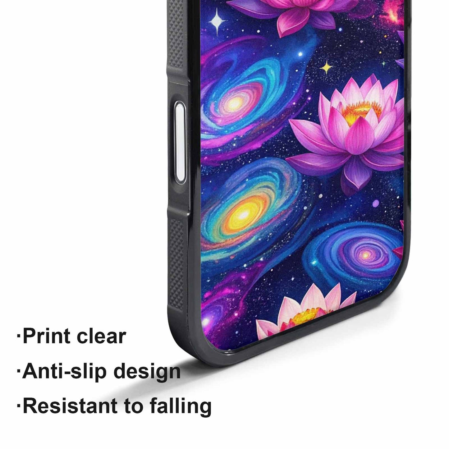iPhone 17 Pro Max Case — Lotus Galaxy Space, Custom Designed Case Cover