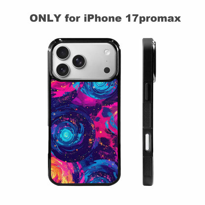 iPhone 17 Pro Max Case — Leopard Print Galaxy Seamless Animal Print, Custom Phone Case