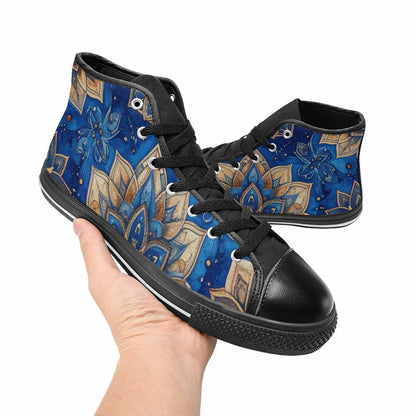 WOMEN'S Mandala High Top Canvas Aesthetic Shoes