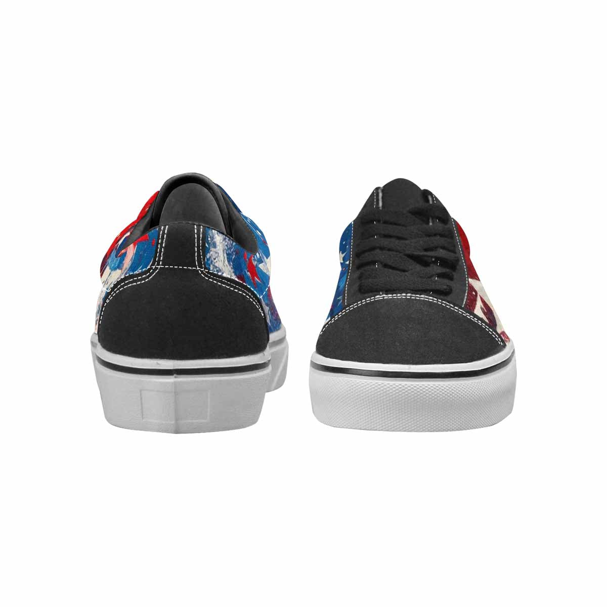 WOMEN'S Patriotic Stars Stripes Lace-Up Canvas Dreamlike Shoes