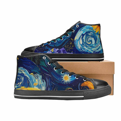 MEN'S Blend All Versions High Top Canvas Aesthetic Custom Shoes