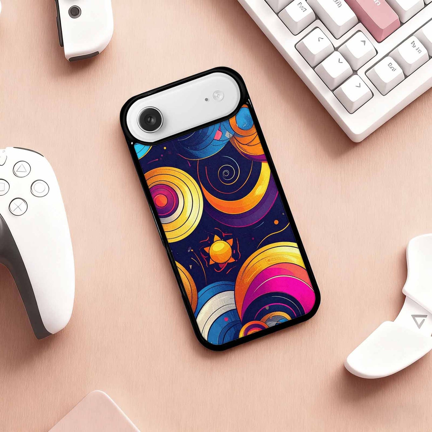 iPhone 17 Air Case — Disco Cartoon Art Pattern Cartoon Cute, Personalized Phone Case