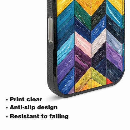 iPhone 16 Pro Case — Progress Pride Flag Color Theme Small, Custom Phone Case