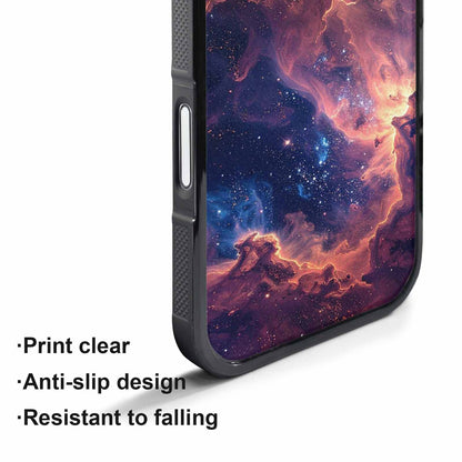 iPhone 17 Pro Max Case — Nebula Texture With Dense Galaxy Space, Personalized Phone Case