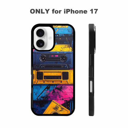iPhone 17 Case — Seamless Tileable Pattern Of Retro Vintage, Custom Phone Case