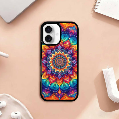 iPhone 17 Case — Tie Dye Mandala Art Tie Dye, Custom Phone Case