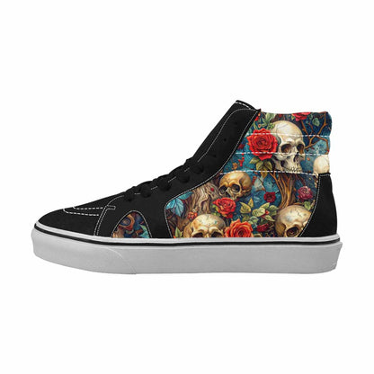 MEN'S More Overlapping Ontop Each High Top Canvas Vivid Sneakers