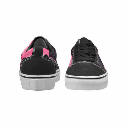 WOMEN'S Van Gogh Swirl Lace-Up Canvas Grunge Custom Shoes