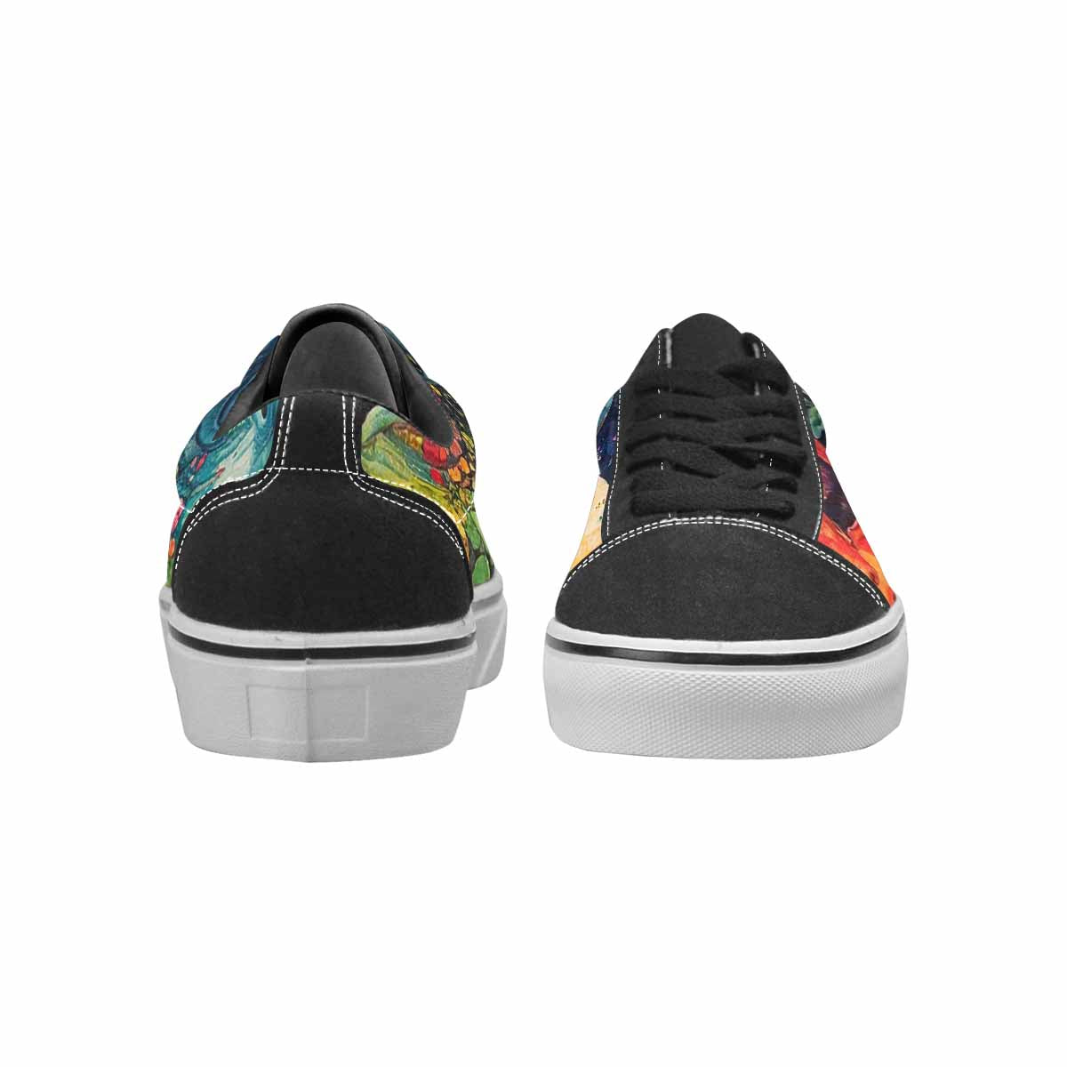 WOMEN'S Aliens Lace-Up Canvas Aesthetic Shoes