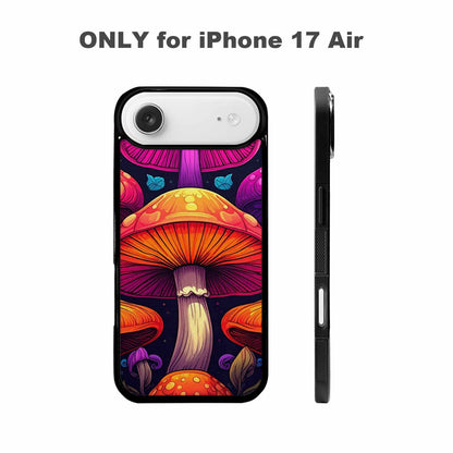 iPhone 17 Air Case — Psychedelic Mushroom Cartoon Pattern Cartoon Cute, Original Design Phone Case