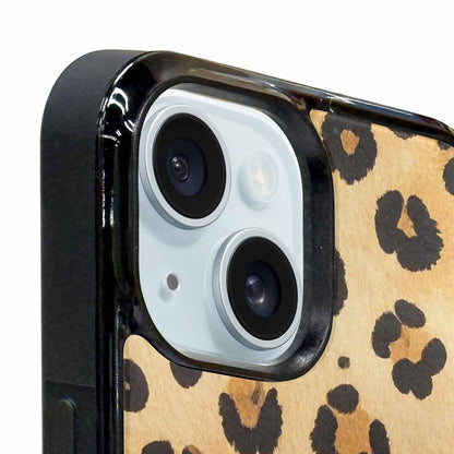 iPhone 15 Case — Cheetah Print Sandy Tan Base With, Custom Print Case Cover